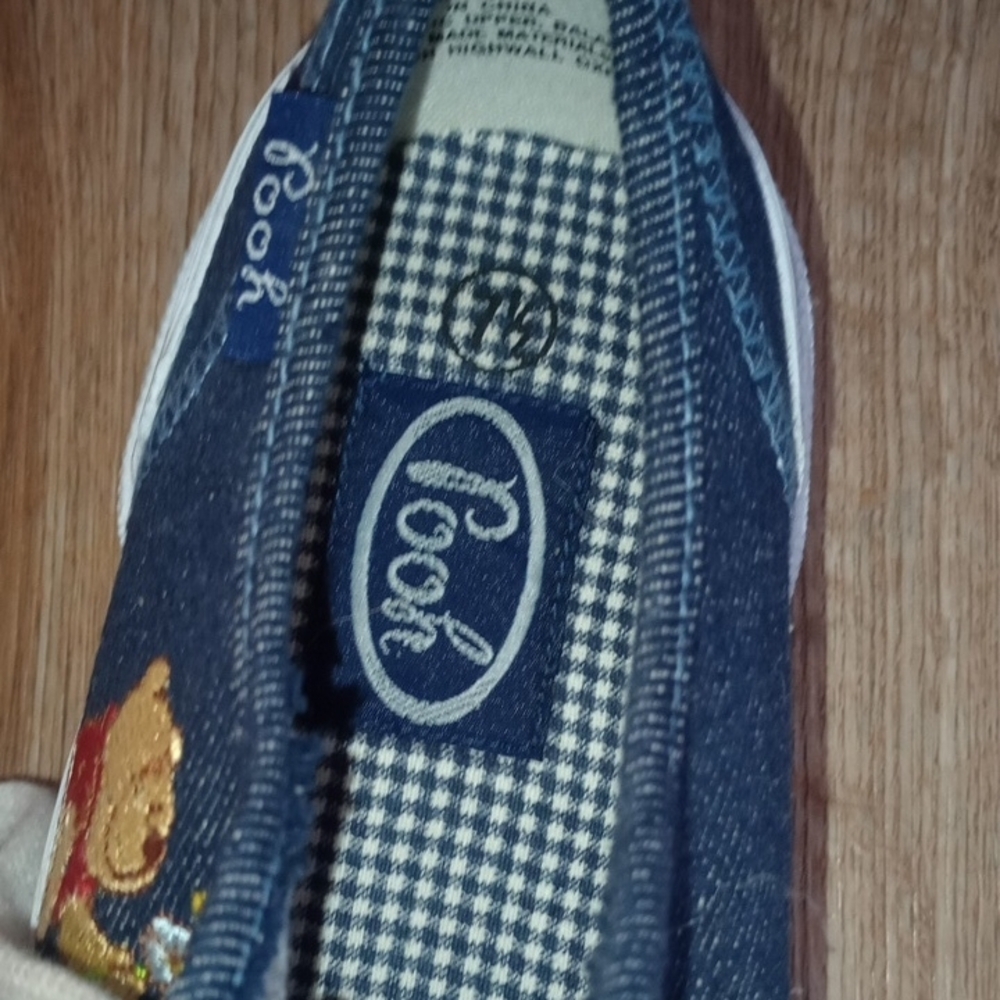 Winnie the Pooh Denim Platform Sneakers - Women's Blue - Picture 4 of 8